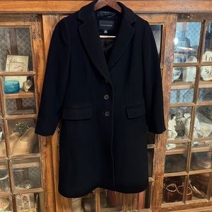 Woman’s Banana Republic Wool Peacoat 3/4 length